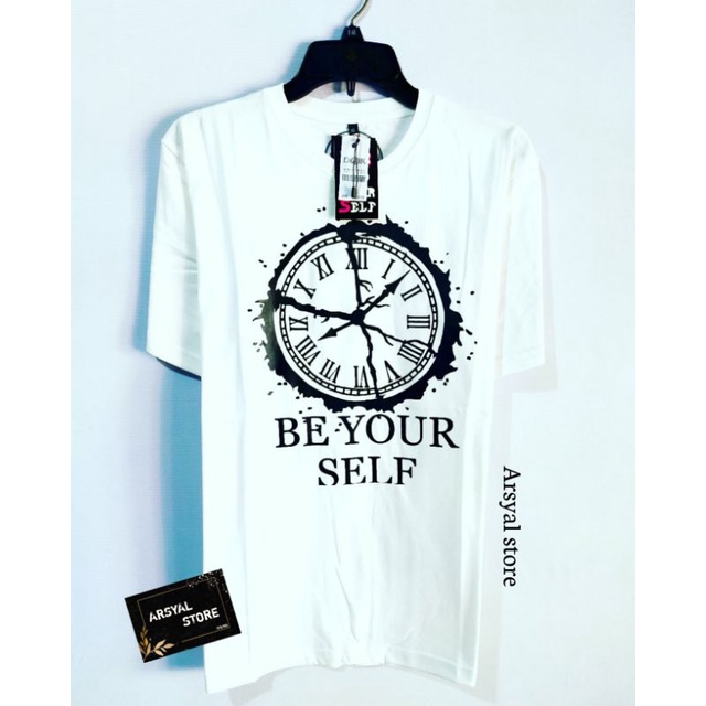 kaos pria dewasa / kaos t-shirt / kaos D2R original / kaos motif jam romawi / kaos distro terbaru / 