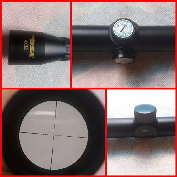 Tele BSA 4x32 Black powder