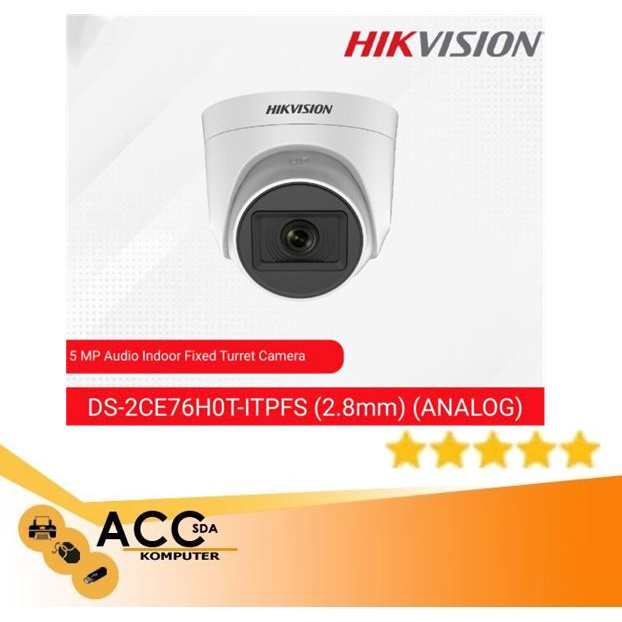 CAMERA CCTV HIKVISION DS-2CE76H0T-ITPFS ANALOG