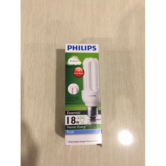 Lampu Philips Essential 18 Watt Hemat Energi