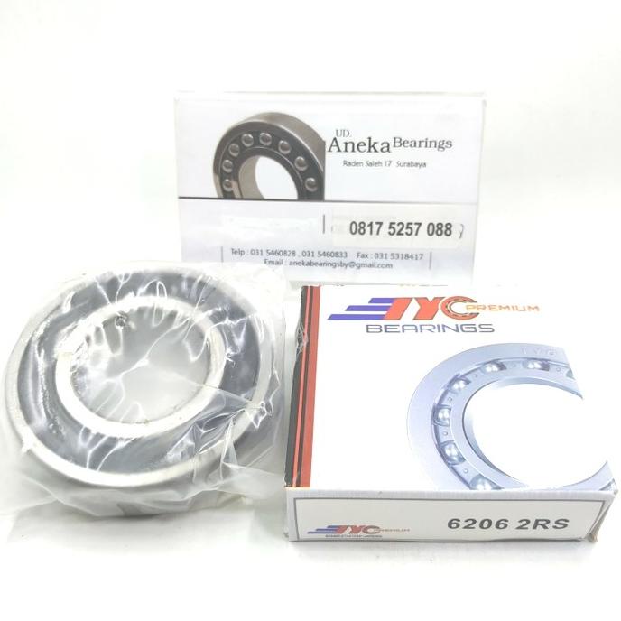 BEARING 6206 2RS TW MURAH 62062RS 30X62X16 TAMBAK TOSA GEROBAK anekab37 dijamin
