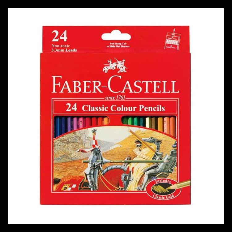 

Terlaris At 866 Pensil Warna Faber Castell Classic 24 Warna Barang Bagus