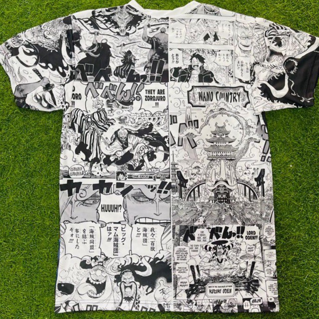 Tshirt Kaido Vs Akazaya Fullprint Dryfit sublime Anime Onepiece