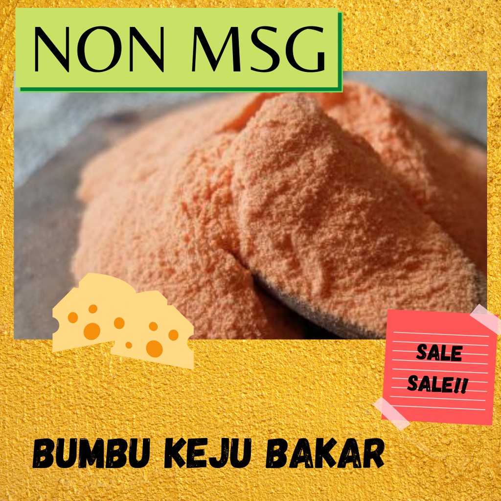 

BUMBU TABUR KEJU BAKAR NON MSG 1 KG FOOD GRADE 1Kg Bubuk Bumbu Keripik Pisang Snack Cilor Papeda