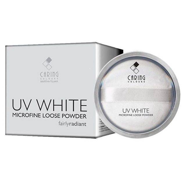 Caring Colours UV White Microfine Loose Powder