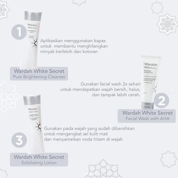 WARDAH WHITE SECRET SERIES