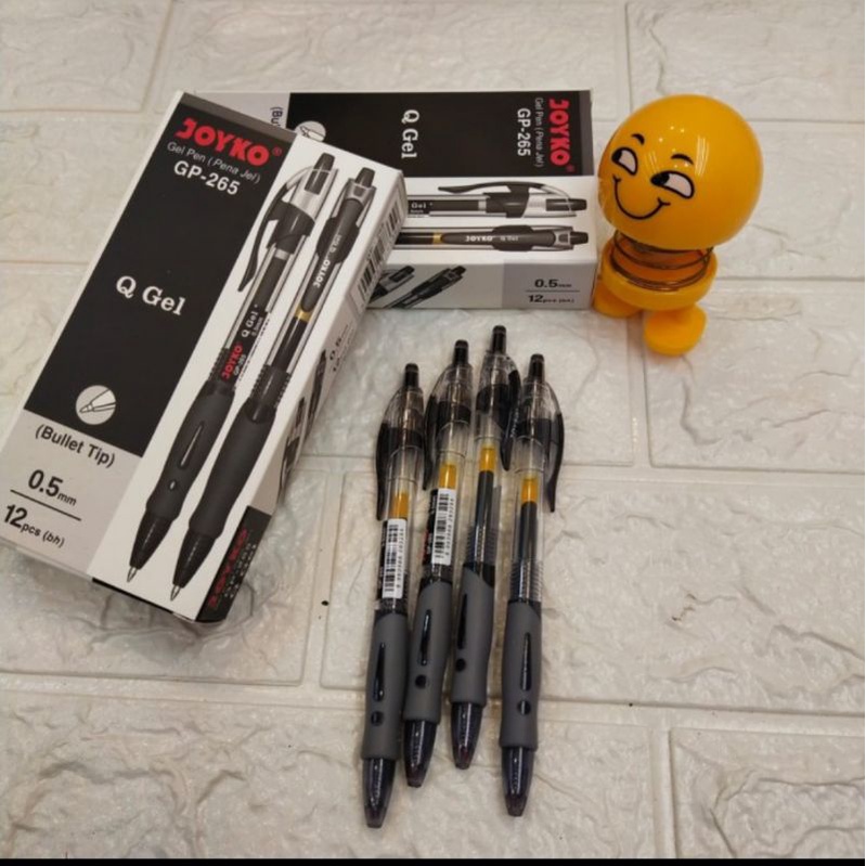 

PULPEN GEL JOYKO GP-265 Q GEL 0,5mm 1 PAK ISI 12PCS