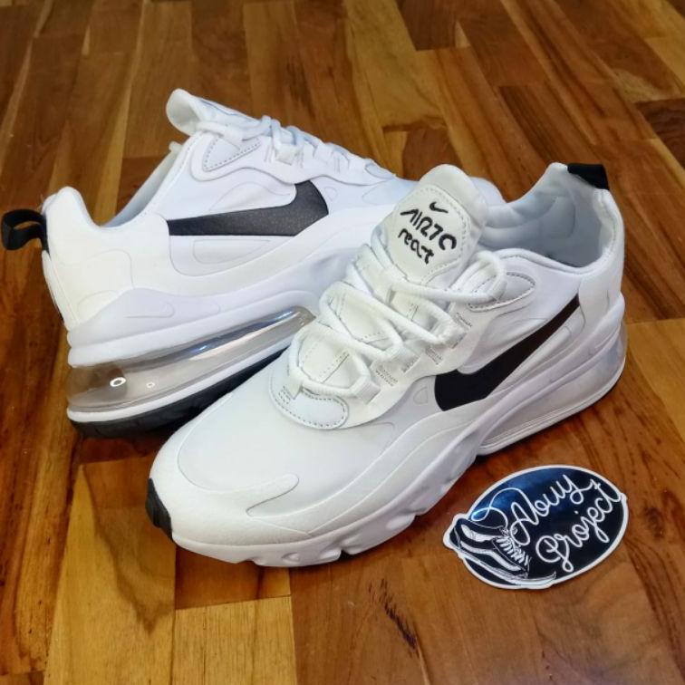 nike 270 react grey and black