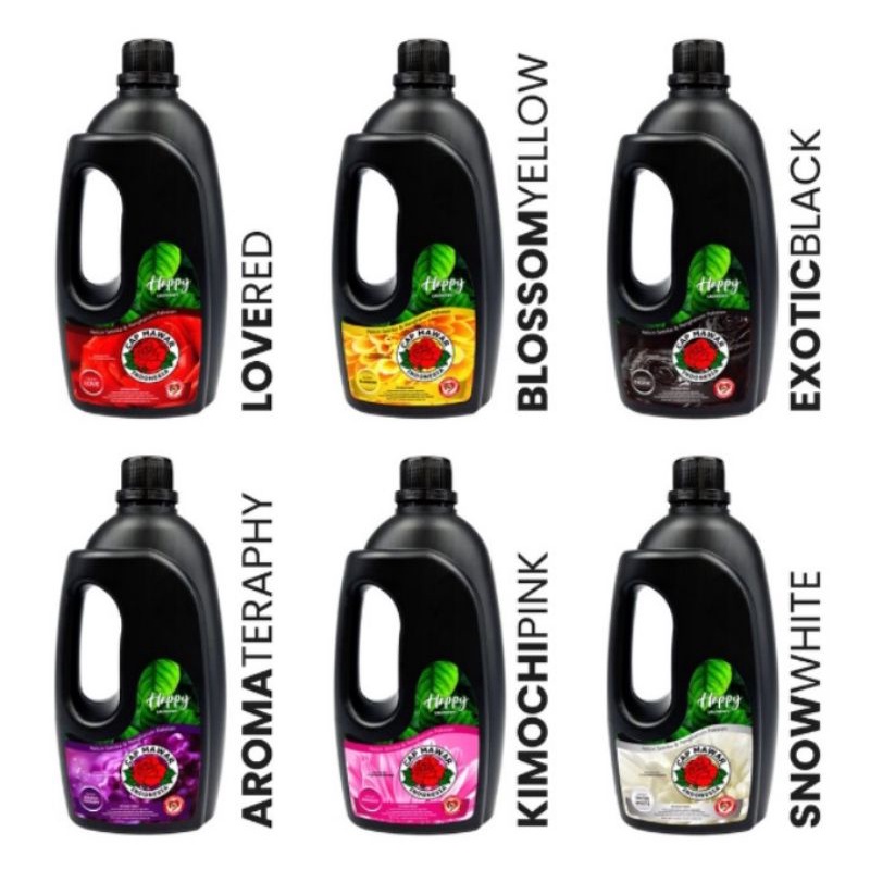 PARFUM LAUNDRY CAP MAWAR 1 LITER