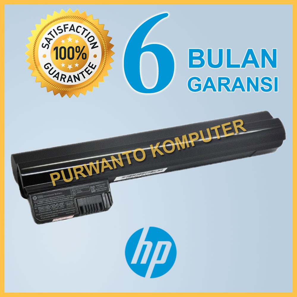 Original Baterai Battery Batre Batrei Batrai Laptop Notebook HP Mini 210 210-1000 210-1000 3 cell