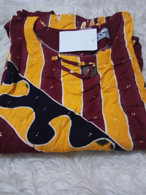 Obrall!!!  SUPER JUMBO Daster panjang/Longdress LOWO Batik tulis