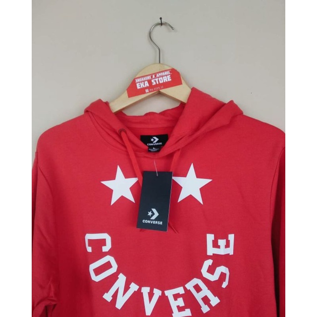 Hoodie Converse Smile Red Original Murah
