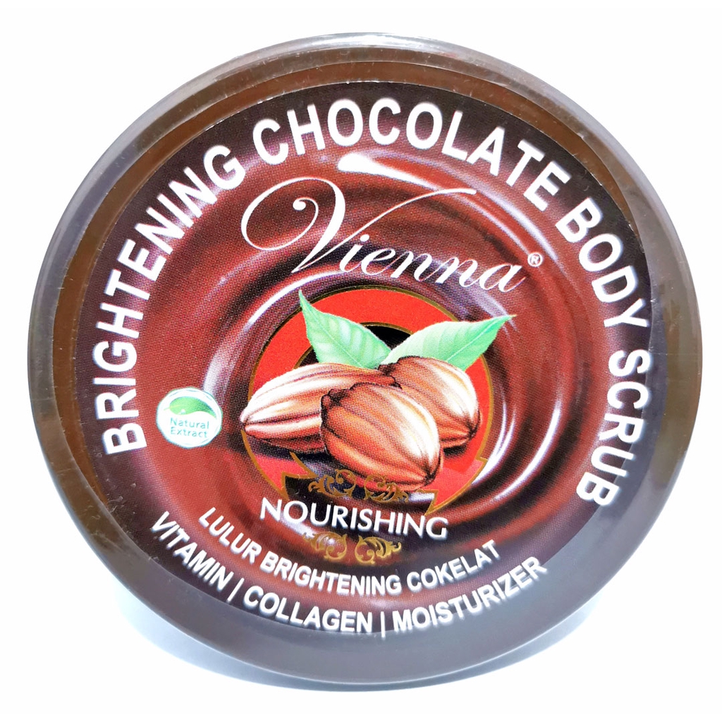 VIENNA BRIGHTENING BODY SCRUB NOURISHING CHOCOLATE 250Gr