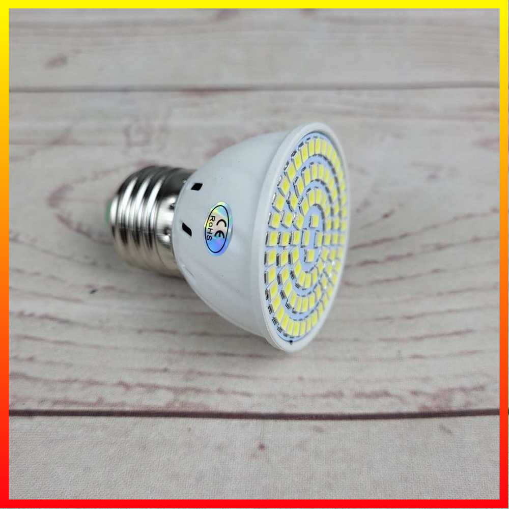 Lampu Sorot Bohlam LED Hemat Energi Tahan Lama Spotlight 180 Derajat Bulb 80 LEDs 9W 220V WENNI - 7RFL1RWH