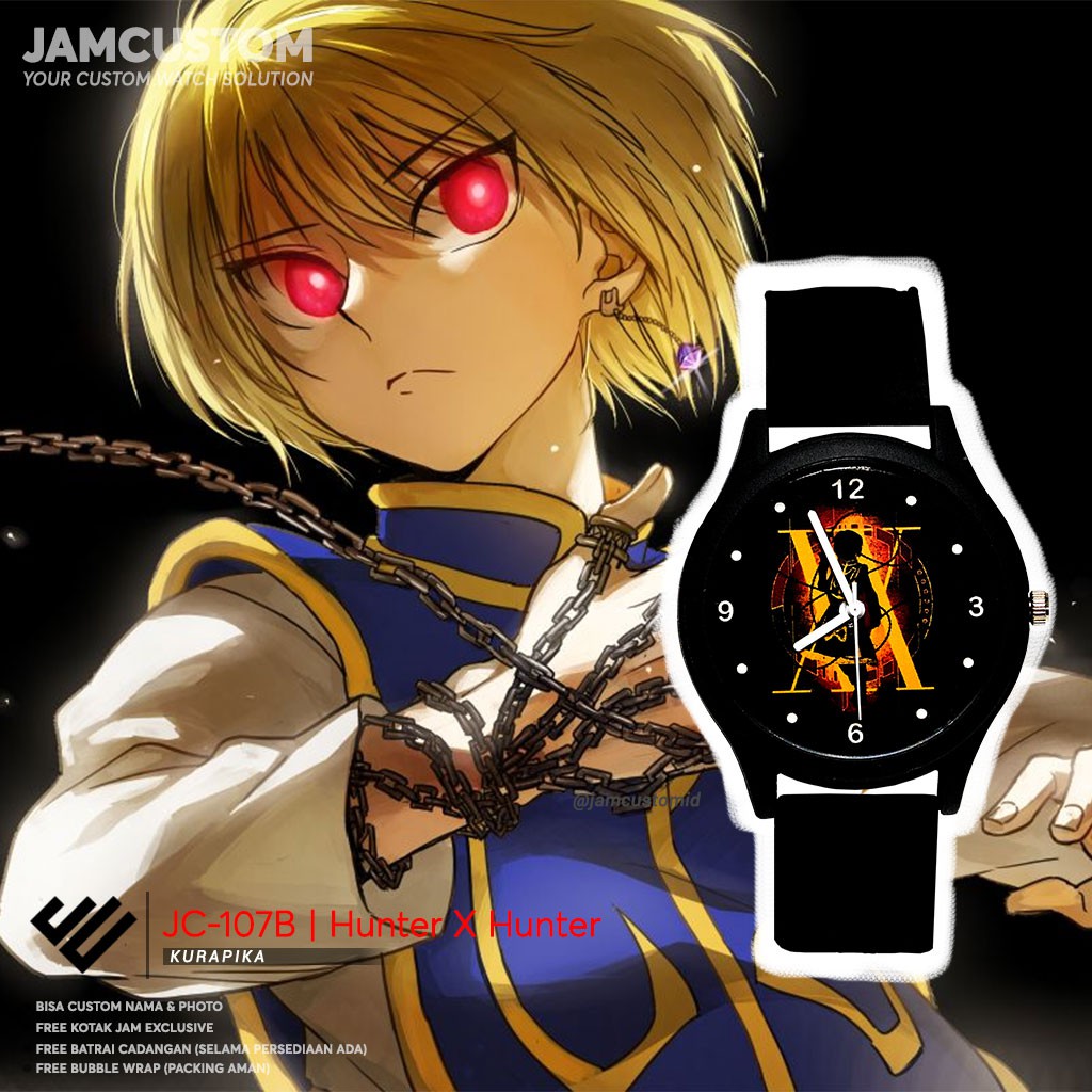 JC-107B  HUNTER X HUNTER  GON  KILLUA  KURAPIKA  HISOKA  DV Rubber