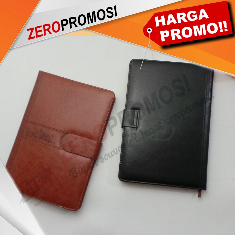 

Souvenir Kantor Eksklusif Buku Agenda Kulit AGK-02 Custom Logo