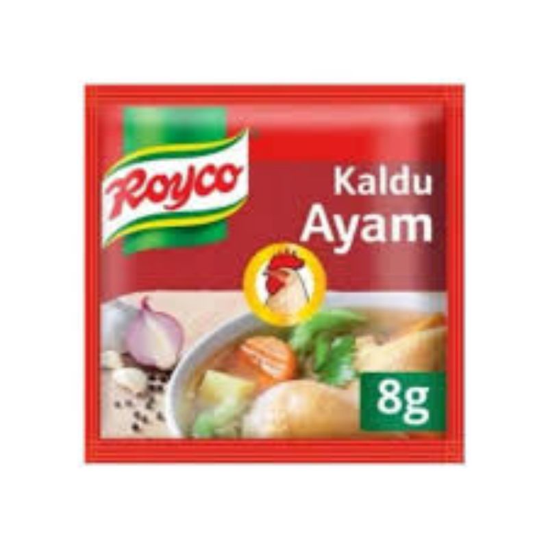 

Royco Bumbu Kaldu Rasa Ayam 8g (isi 12)