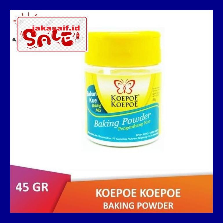 

Jak5D0Yh Btl Koepoe Koepoe Baking Powder 45 Gr | Pengembang Kue Kupu Kupu D50Jaks