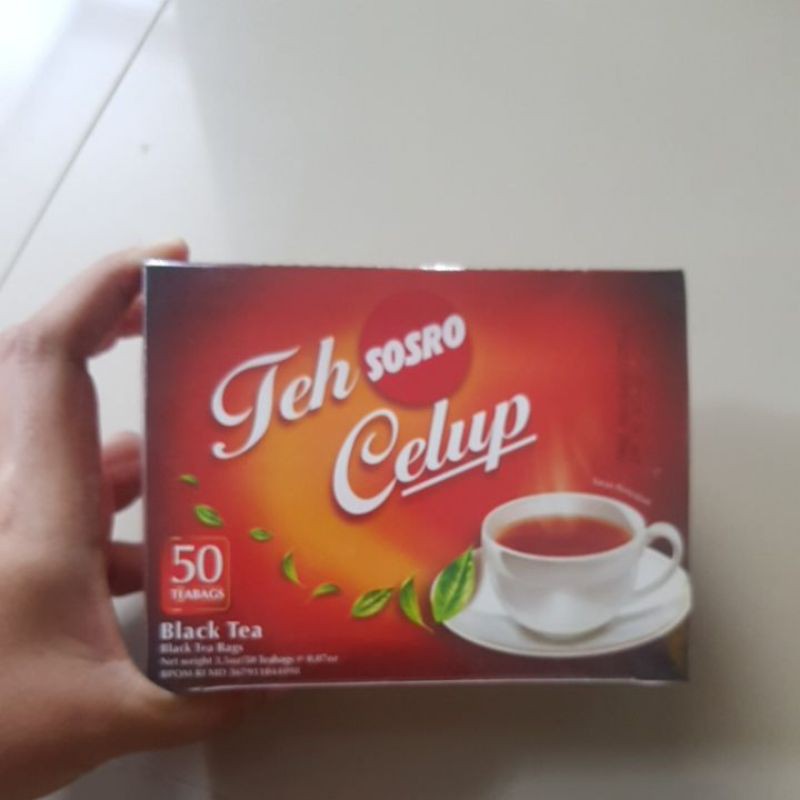 

Teh sosro celup 50 kantong