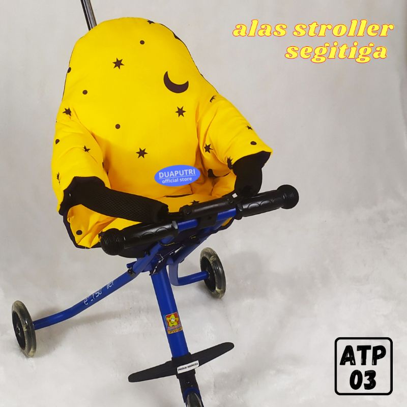 ALAS STROLLER SEGITIGA MICRO TRIKE PAD ALAS SEPEDA BAYI RODA TIGA ALAS STROLER KERETA DORONG