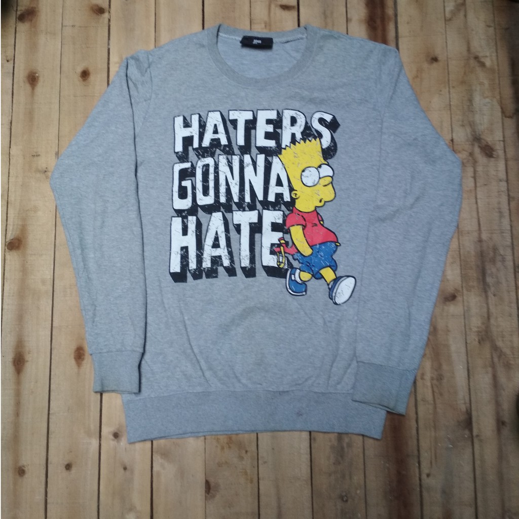 HBA X Simpsons (Hood By Air) Second Original Sweatshirt/Sweater (preloved unisex ✖SOLDOUT HOMESTORE✖