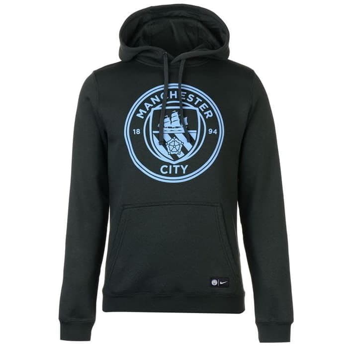 HE348 Jaket Hoodie Sweater Jumper Manchester City Grade Ori Futsal