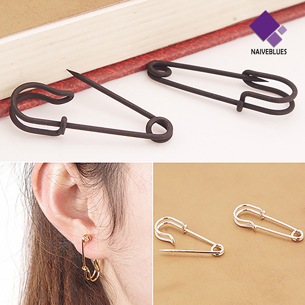 1 Pasang Anting Stud Bahan Tembaga Untuk Wanita