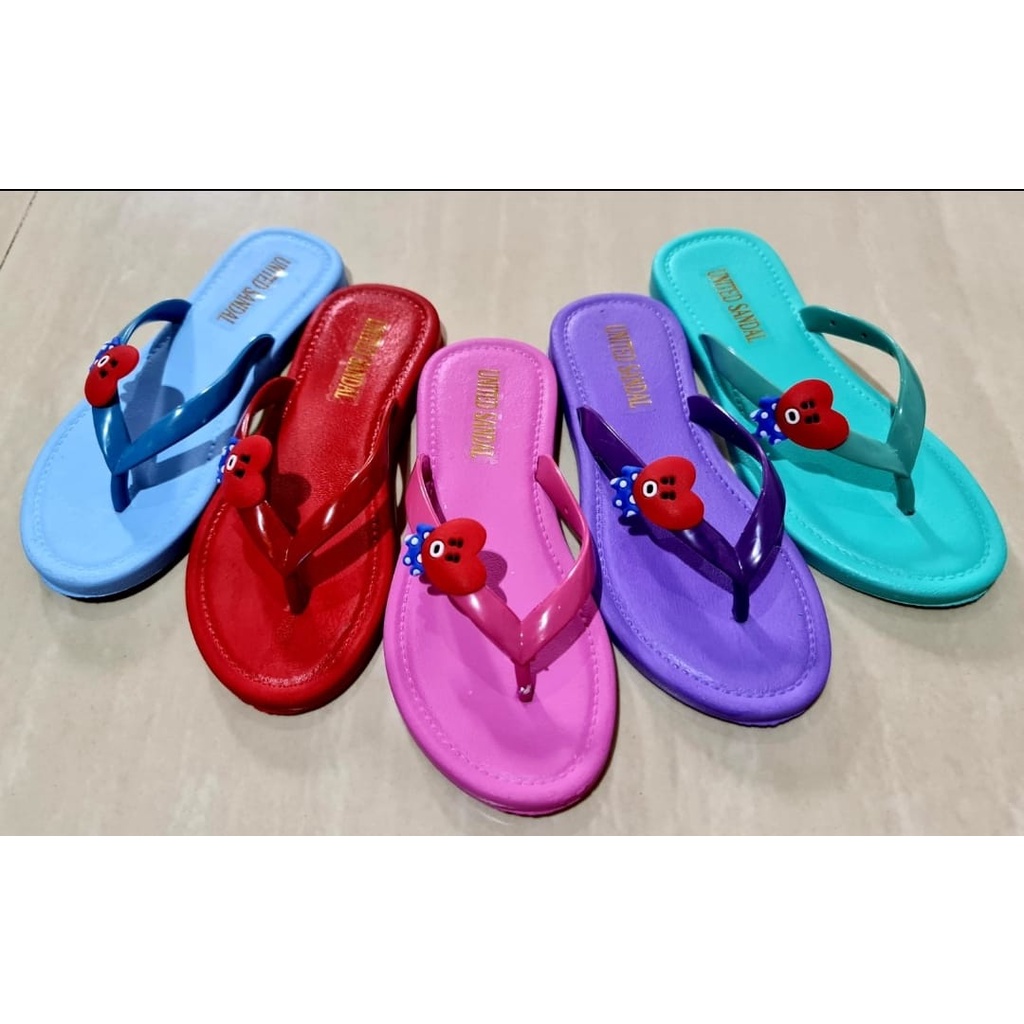 SANDAL JEPIT KARET ANAK KEKINIAN MURAH UKURAN 26-35