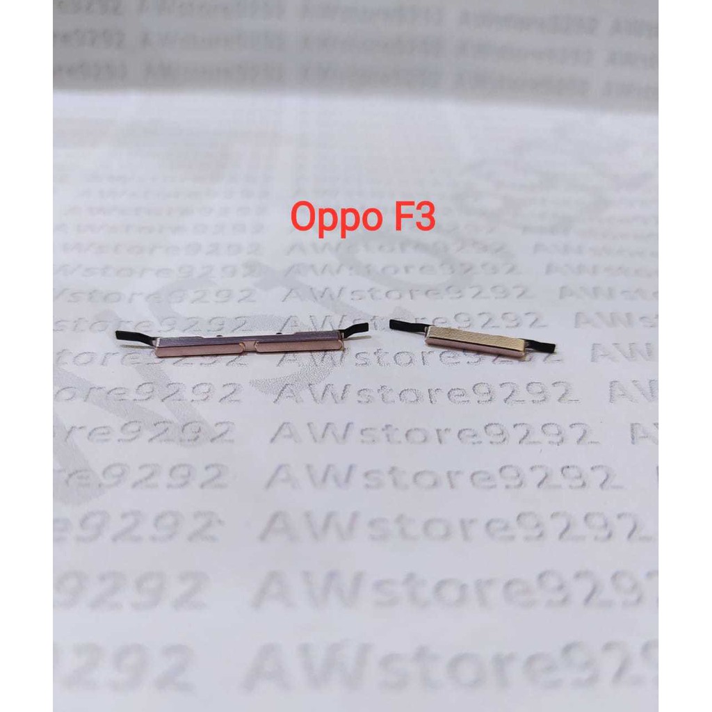 Tombol power on off dan volume luar Oppo F3