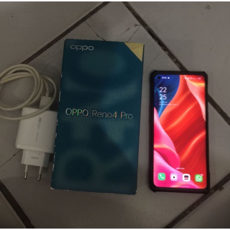 HP OPPO RENO 4 PRO 8/256 GB BEKAS RASA BARU