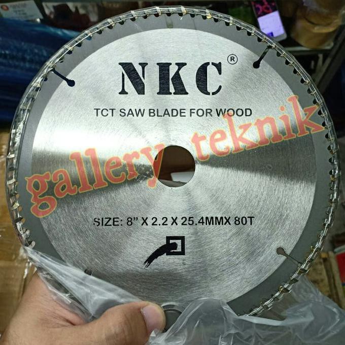 mata gergaji kayu circular saw 8" x 80T circle 8 inch in belah potong