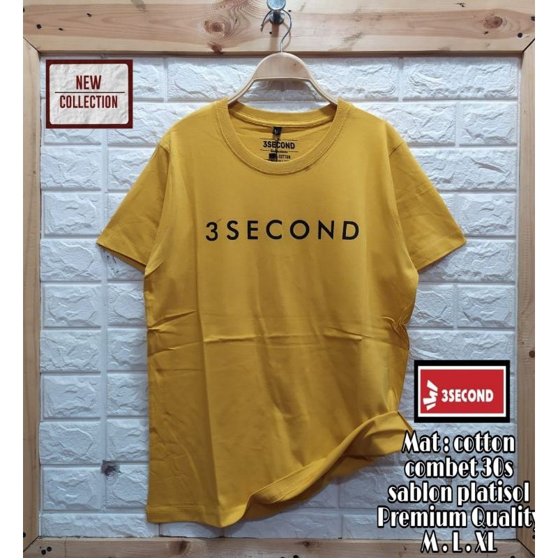 BRAND LOKAL 3SECOND LOGO ORIGINAL PRIA WANITA