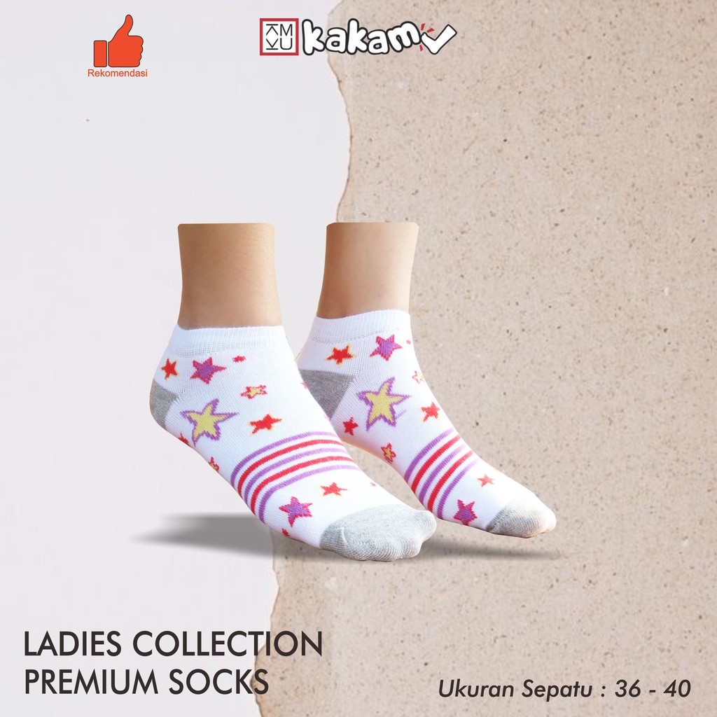 Kakamu Kaos Kaki semata Kaki / Angkel  / Ladies