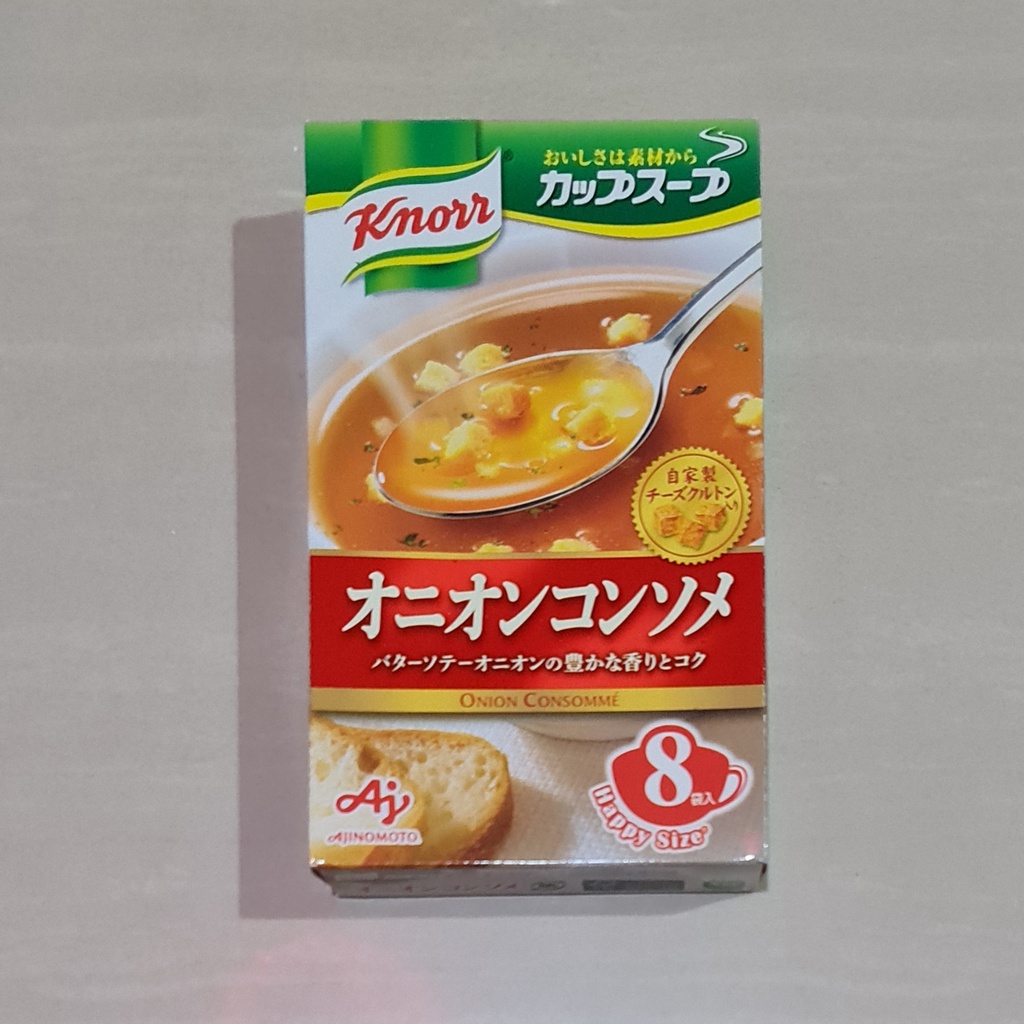 Knorr Cup Soup Instant Onion Consomme Japan 8 Bags