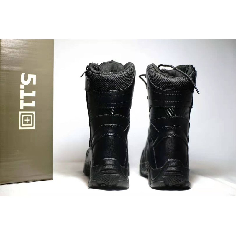 SEPATU PDL KULIT 511 IMPORT WARNA HITAM ORIGINAL BOOTS TACTICAL