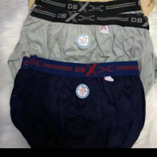 Cd  celana dalam pria jumbo double man /DB x pro  4l