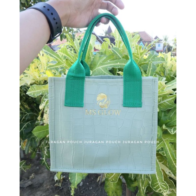 TAS CROCO HANDBAG CUSTOM/Tas Hajatan Skincare Souvenir Murah Unik
