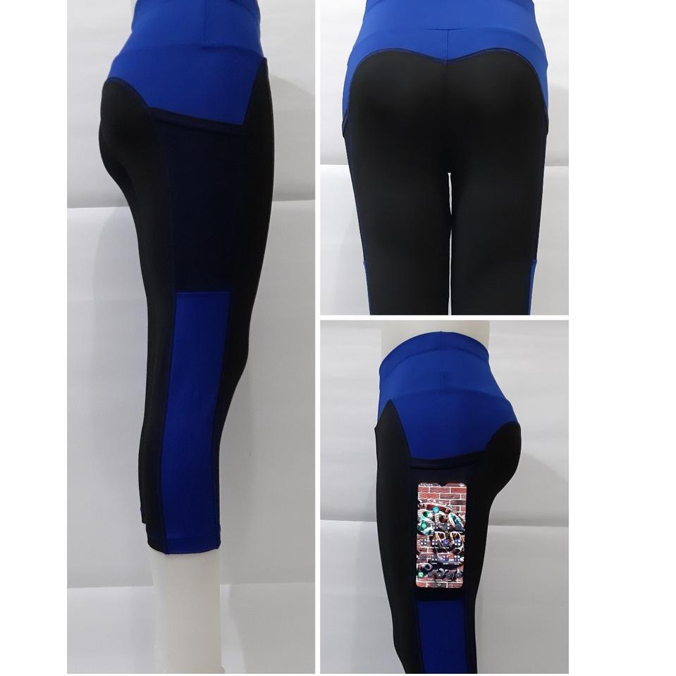 Lebih Trend Legging Senam 3/4 /Legging Kantong High Waist/Legging Tile 3/4 High Waist/ Legging/Bisa COD/Legging Yoga High Waist/Legging/Legging Wanita High Waist/Legging Sport High Waist/Legging Senam High Waist/Legging Kantong + Tile Model High Waist