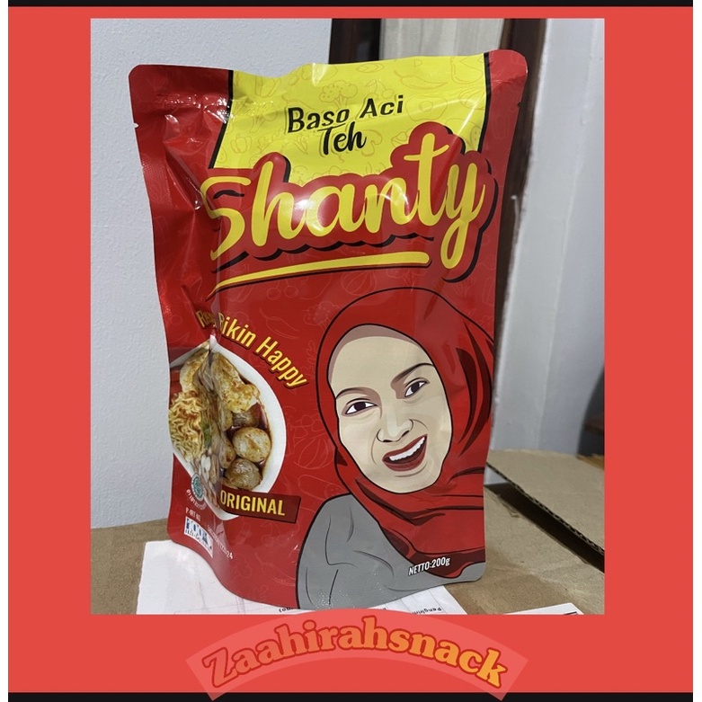 [BISA COD] Baso Aci Teh Shanty ORIGINAL BOCI Khas Garut Shanty Denny Cagur