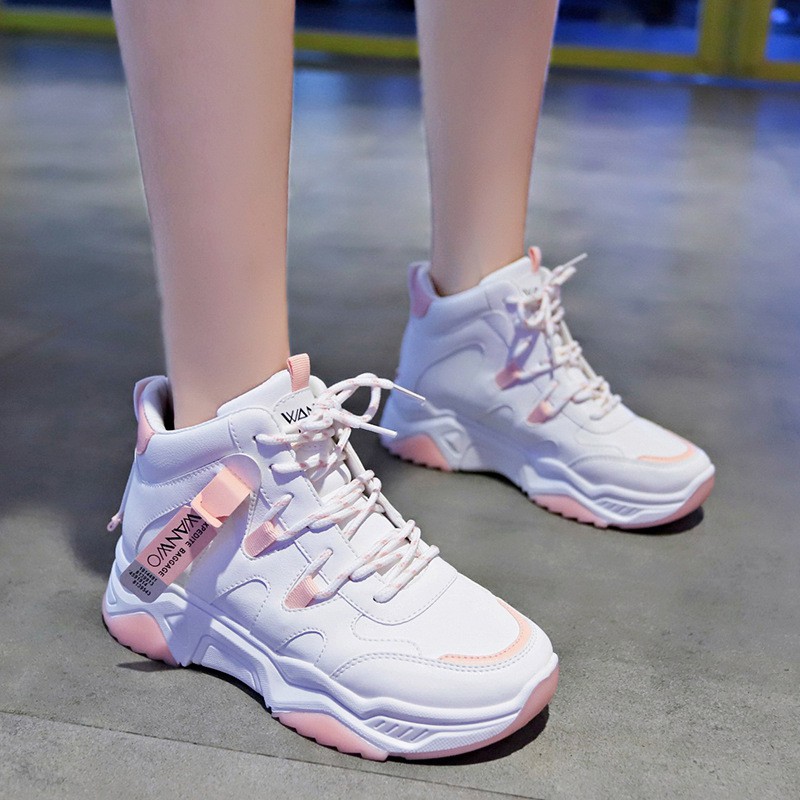 [Import] Taspopo 1113 Sepatu Sneaker Wanita Feminim Style Korean Look