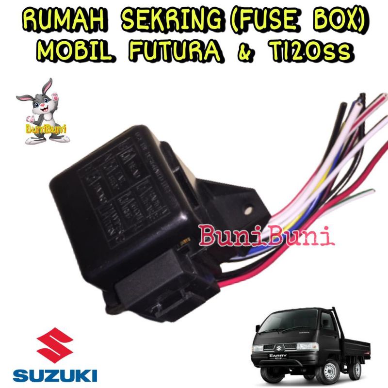 Fuse Box / Rumah Kotak Sekring Sikring Untuk Mobil FUTURA &amp; T120SS