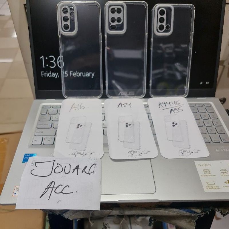 OPPO A17 A17K A3S A15 A15S A95 A16 A54 A74 4G A9 2020 A5 2020 CASE HD BENING BIG PROTECT CAMERA CLEAR TRANSPARAN SOFTCASE TEBAL 1.7mm SILIKON KARET PROTECT CAMERA COVER PELINDUNG KAMERA