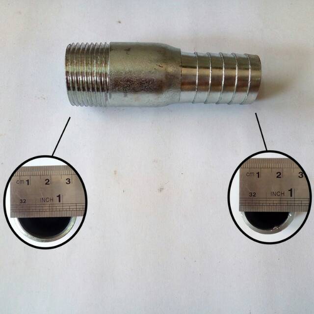 Nipple King 1&quot; x 95mm/Hose Nipple/KING NIPPLE HOSE NEPEL SAMBUNGAN STAINLESS/NEPLE NEPPLE NIPEL NIPLE NAPEL SELANG HOSE BERKUALITAS