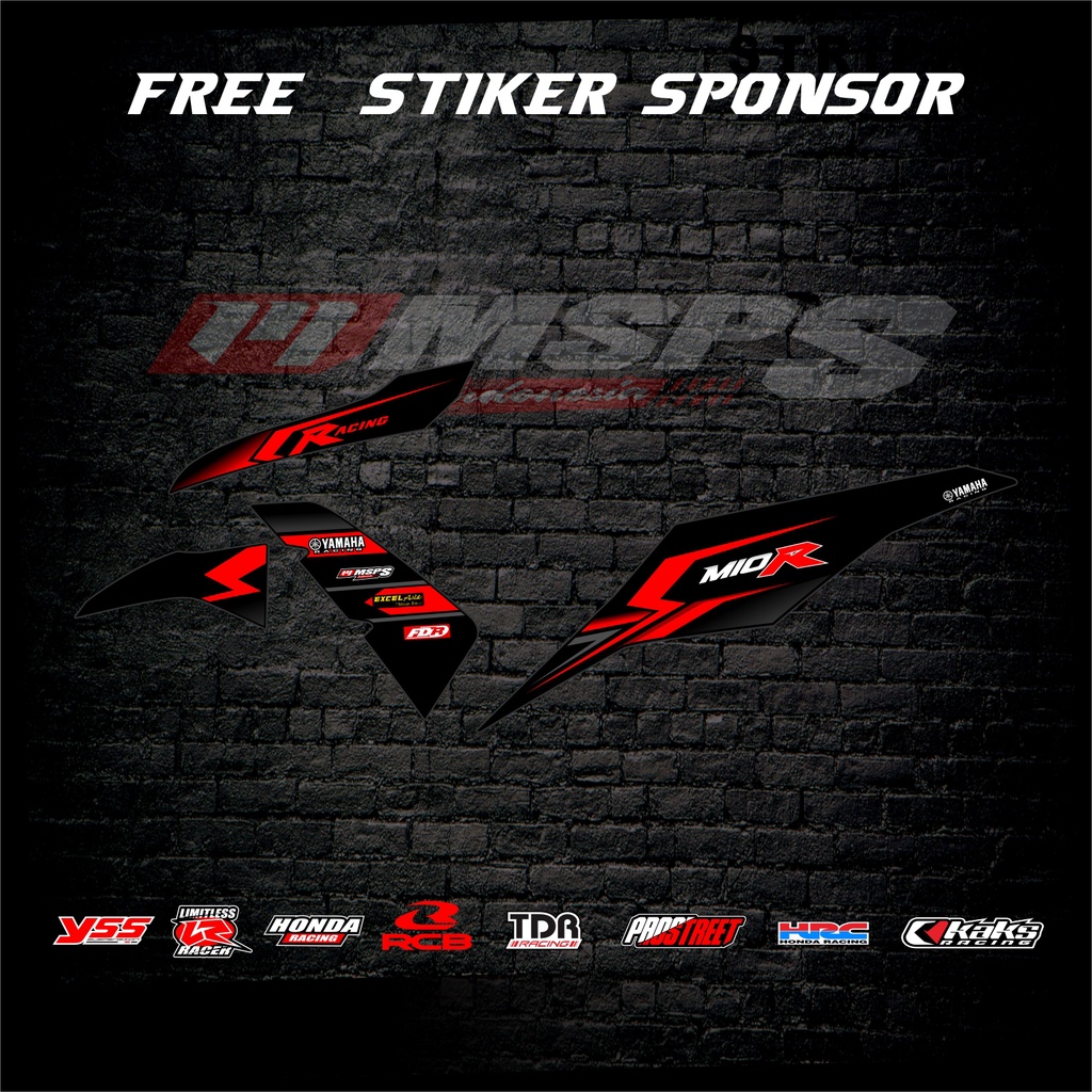 STIKER RACING MIO M3 / MIO 125 / MIO Z