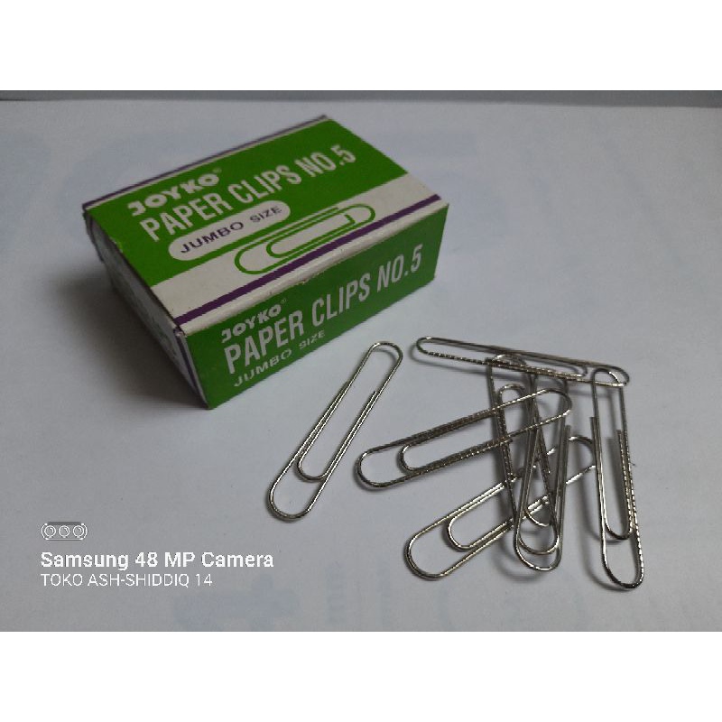 

klip kertas jumbo | paper clip jumbo joyko