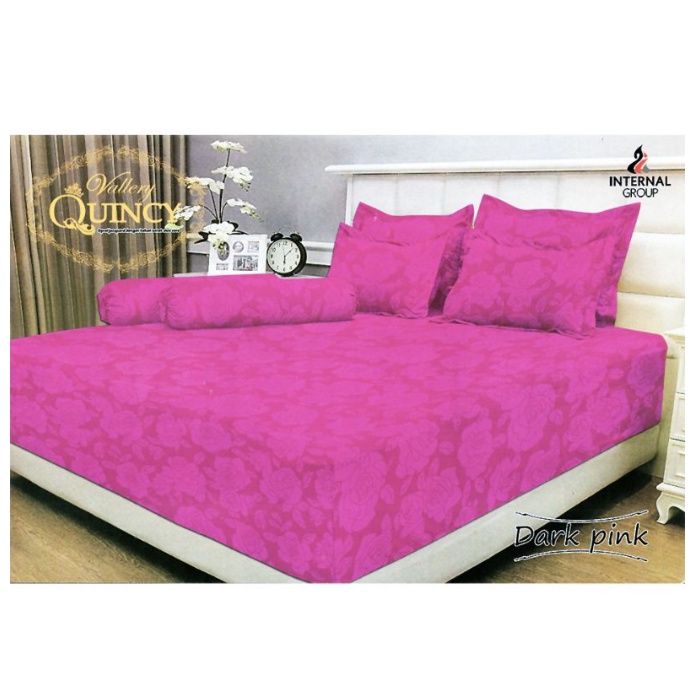 ❤ IJN ❤ Sprei T30 King Polos Emboss Vallery 160x200 tinggi 30cm Terlaris