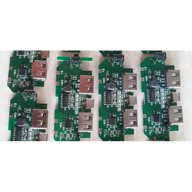 Modul powerbank DIY dua usb 2A