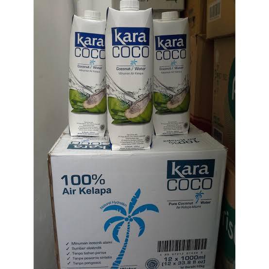 Kara Coconut Water KARA air kelapa Murni 330 ml 1 dus