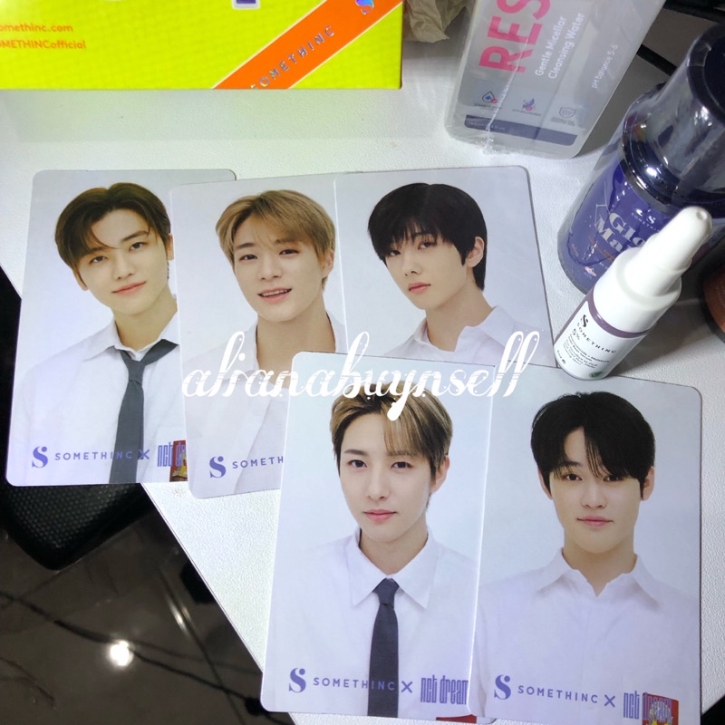 somethinc nct dream batch 3 holo renjun jisung pc photocard