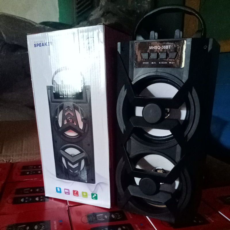 SPEAKER BLUETOOTH BT JUMBO KARAOKE FREE MIC